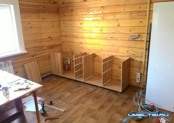 Изготовление кухонного гарнитура-фото Изготовление кухонного гарнитура-фото