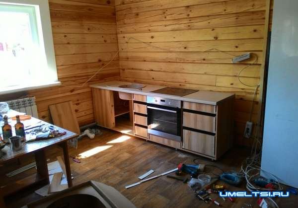 Изготовление кухонного гарнитура-фото Изготовление кухонного гарнитура-фото