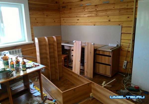 Изготовление кухонного гарнитура-фото Изготовление кухонного гарнитура-фото