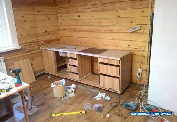 Изготовление кухонного гарнитура-фото Изготовление кухонного гарнитура-фото