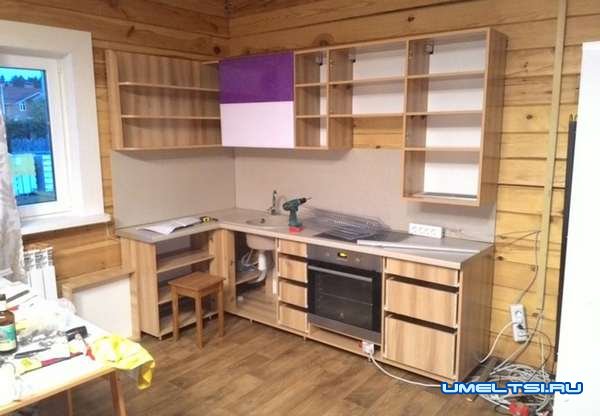 Изготовление кухонного гарнитура-фото Изготовление кухонного гарнитура-фото