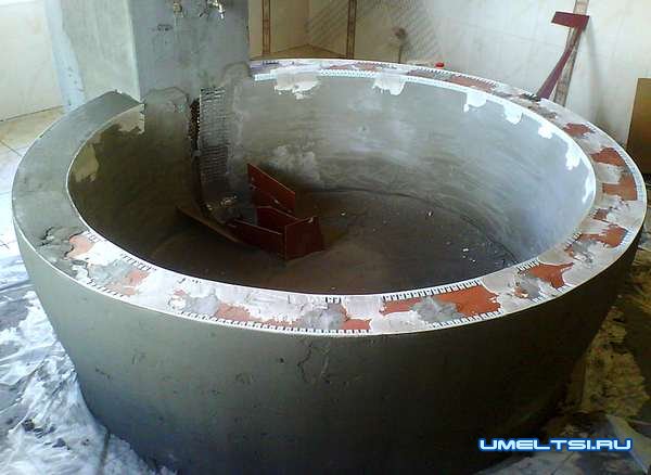 Как сделать ванну из кирпича Как сделать ванну из кирпича