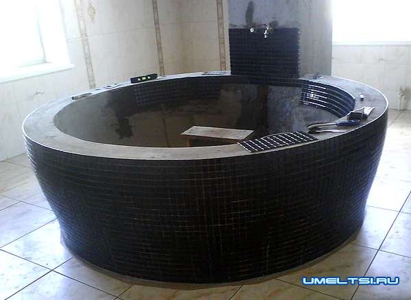 Как сделать ванну из кирпича Как сделать ванну из кирпича