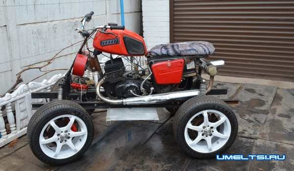 Квадроцикл на базе ИЖ Юпитер 5 Квадроцикл на базе ИЖ Юпитер 5