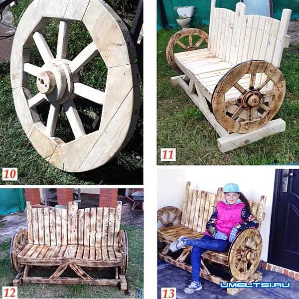 Изготовление садовой лавочки из дерева Изготовление садовой лавочки из дерева