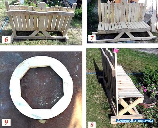 Изготовление садовой лавочки из дерева Изготовление садовой лавочки из дерева
