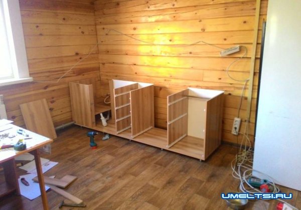 Изготовление кухонного гарнитура-фото