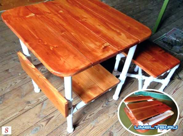 Как сделать стол-трансформер