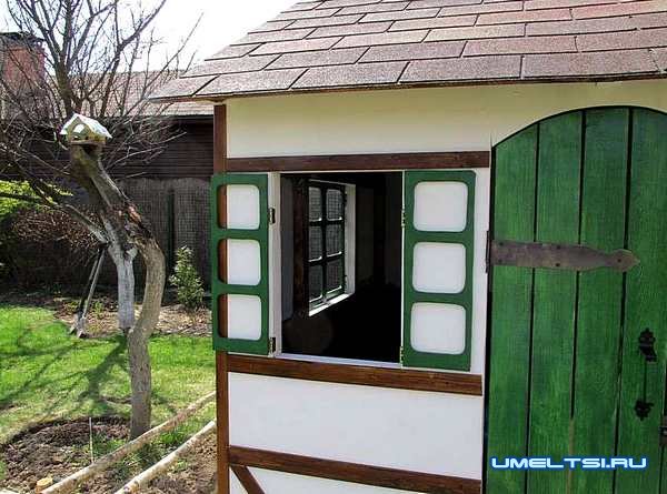 Пошаговое описание строительства домика для детей своими руками Пошаговое описание строительства домика для детей своими руками