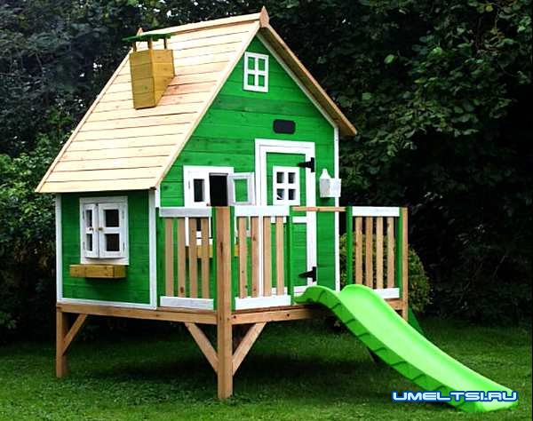 Различные идеи детского домика Различные идеи детского домика