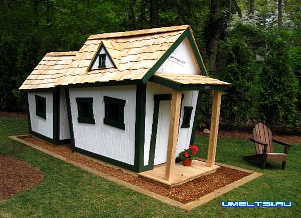 Различные идеи детского домика Различные идеи детского домика