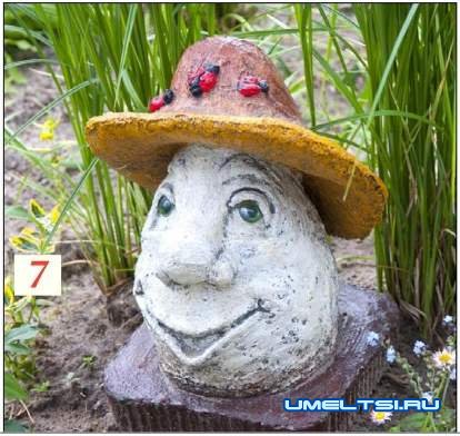 Поделки из гипса и монтажной пены для дачи Поделки из гипса и монтажной пены для дачи