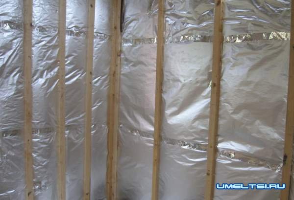 для обшивки стен используем фольгу для обшивки стен используем фольгу