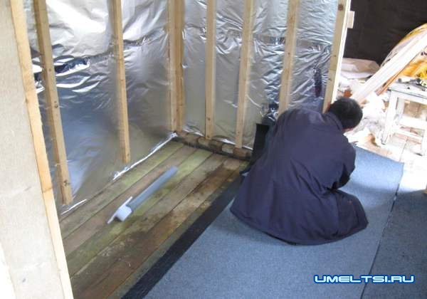 для обшивки стен используем фольгу для обшивки стен используем фольгу