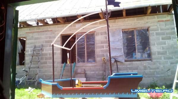 Песочница своими руками