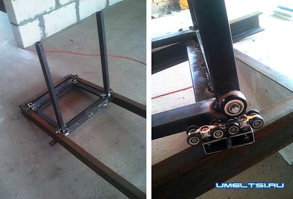 Грузовой лифт в погреб