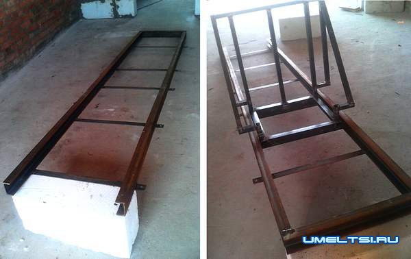 Грузовой лифт в погреб