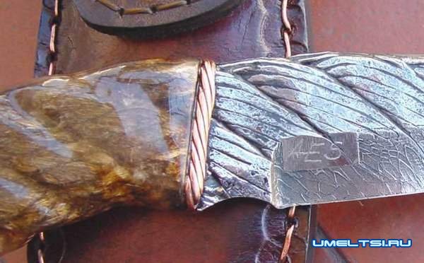 Нож из стального троса Нож из стального троса