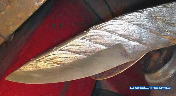 Нож из стального троса Нож из стального троса