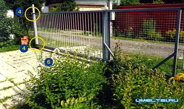 Автоматические откатные ворота