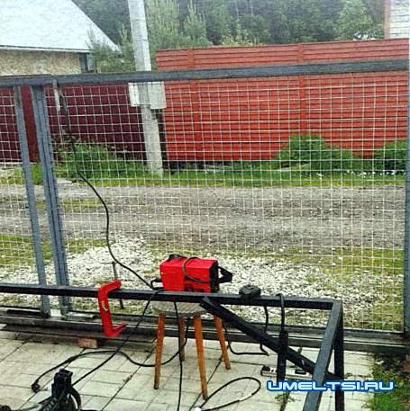 Автоматические откатные ворота