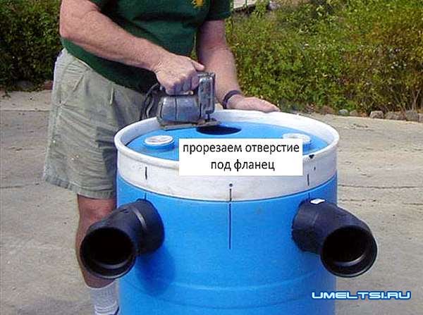 боковые отверстия для отводов