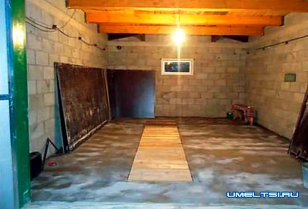 Смотровая яма в гараже своими руками