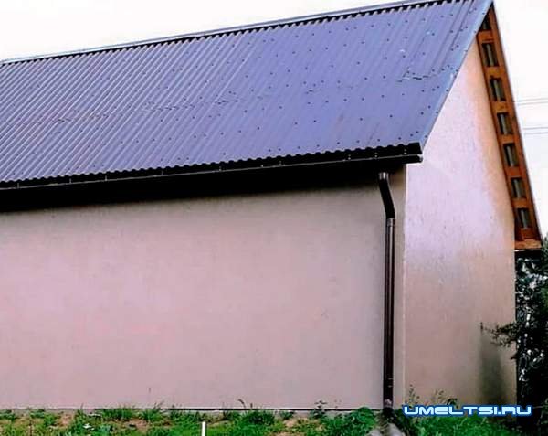 Строим гараж на металлокаркасе