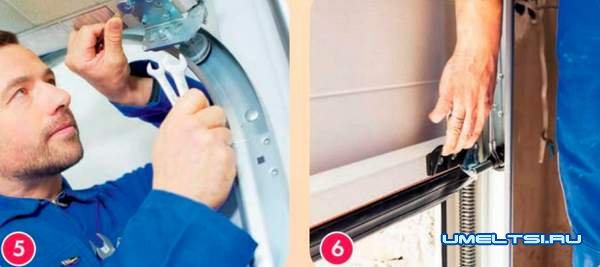 Установка секционных ворот Установка секционных ворот