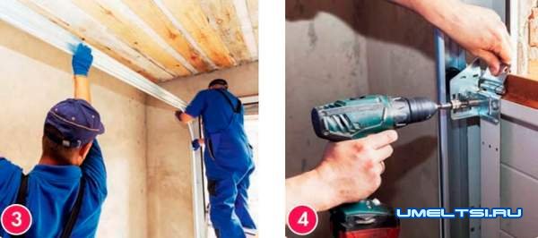 Установка секционных ворот Установка секционных ворот