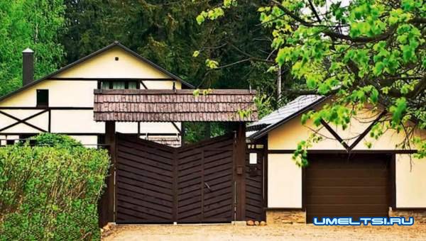 гараж своими руками на даче