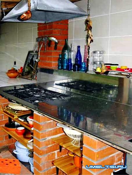 Летняя кухня на даче