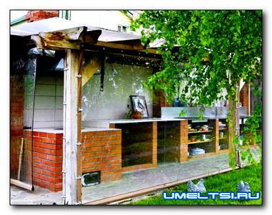 Летняя кухня на даче