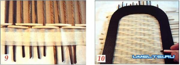 Как сплести бельевую корзину