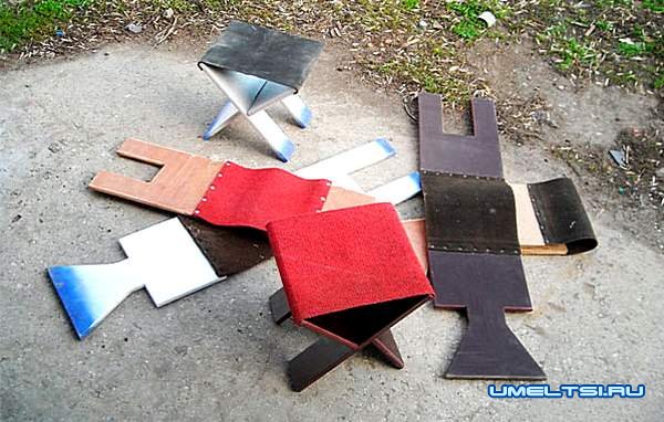 Складной стульчик для рыбалки своими руками Складной стульчик для рыбалки своими руками