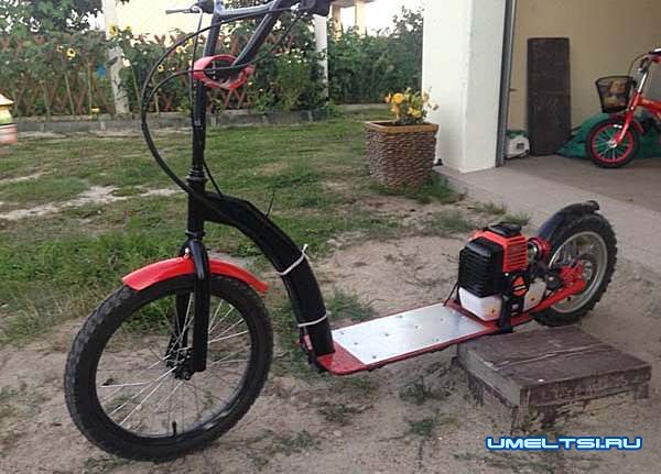 Мотосамокат своими руками