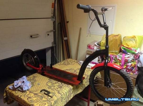 Мотосамокат своими руками