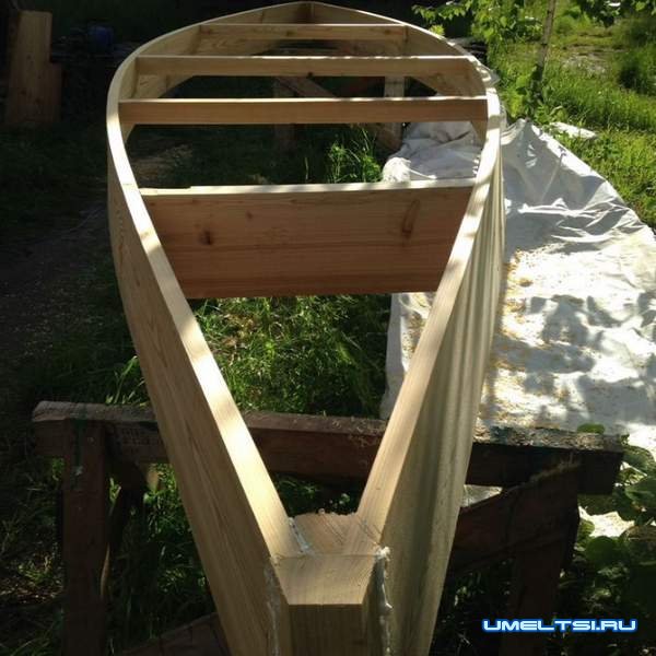 делаем деревянную лодку - плоскодонку