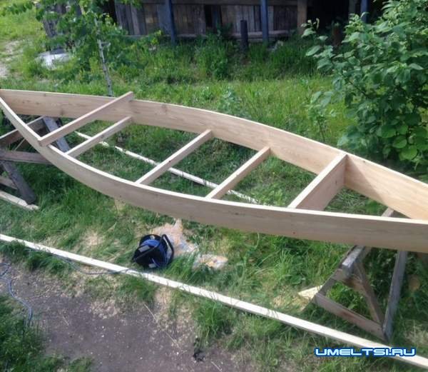 делаем деревянную лодку - плоскодонку