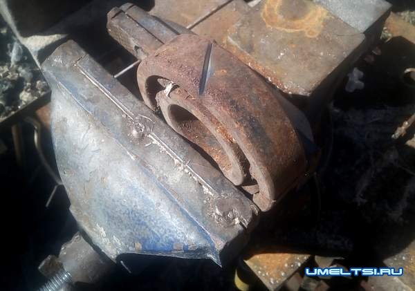 Делаем нож из обоймы подшипника Делаем нож из обоймы подшипника