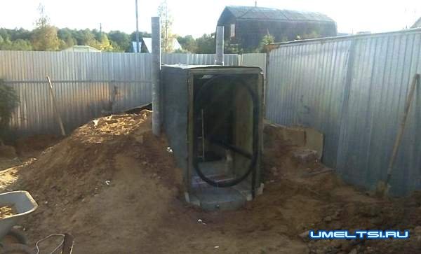 погреб своими руками из бетонных колец: фото погреб своими руками из бетонных колец: фото
