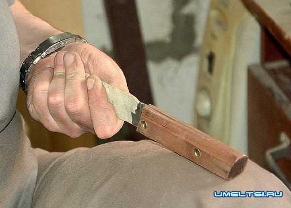 Нож своими руками в домашней мастерской Нож своими руками в домашней мастерской