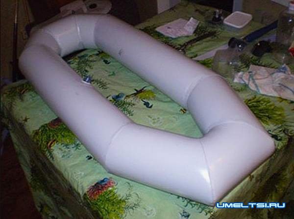 Надувная лодка ПВХ своими руками