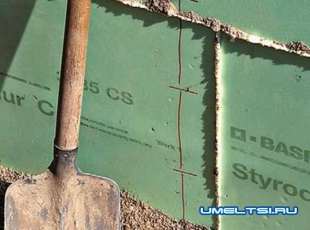 Утепляем фундамент Утепляем фундамент