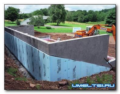 Утепляем фундамент Утепляем фундамент