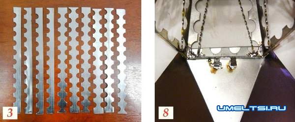 Уличный фонарь своими руками из металла