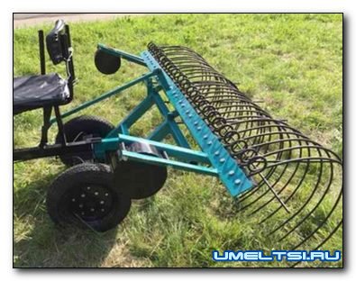 Грабли-ворошилки для мотоблока своими руками Грабли-ворошилки для мотоблока своими руками