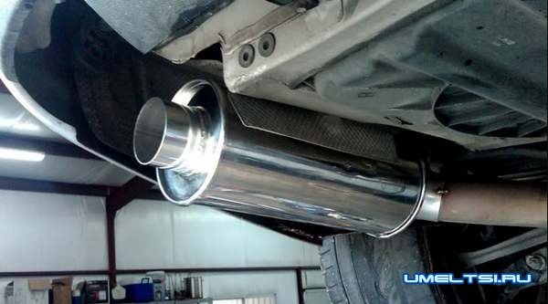 Ремонт глушителя своими руками