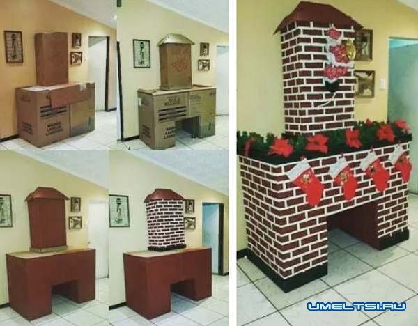 камин с коробки-фото камин с коробки-фото