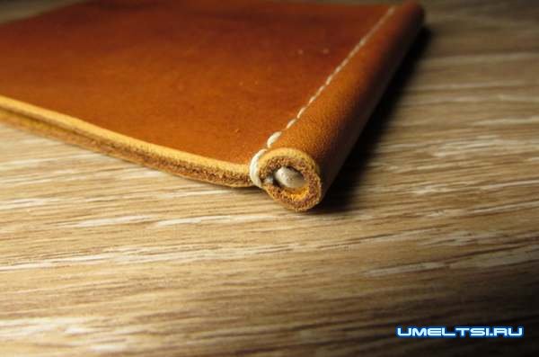 Мужское портмоне из натуральной кожи своими руками